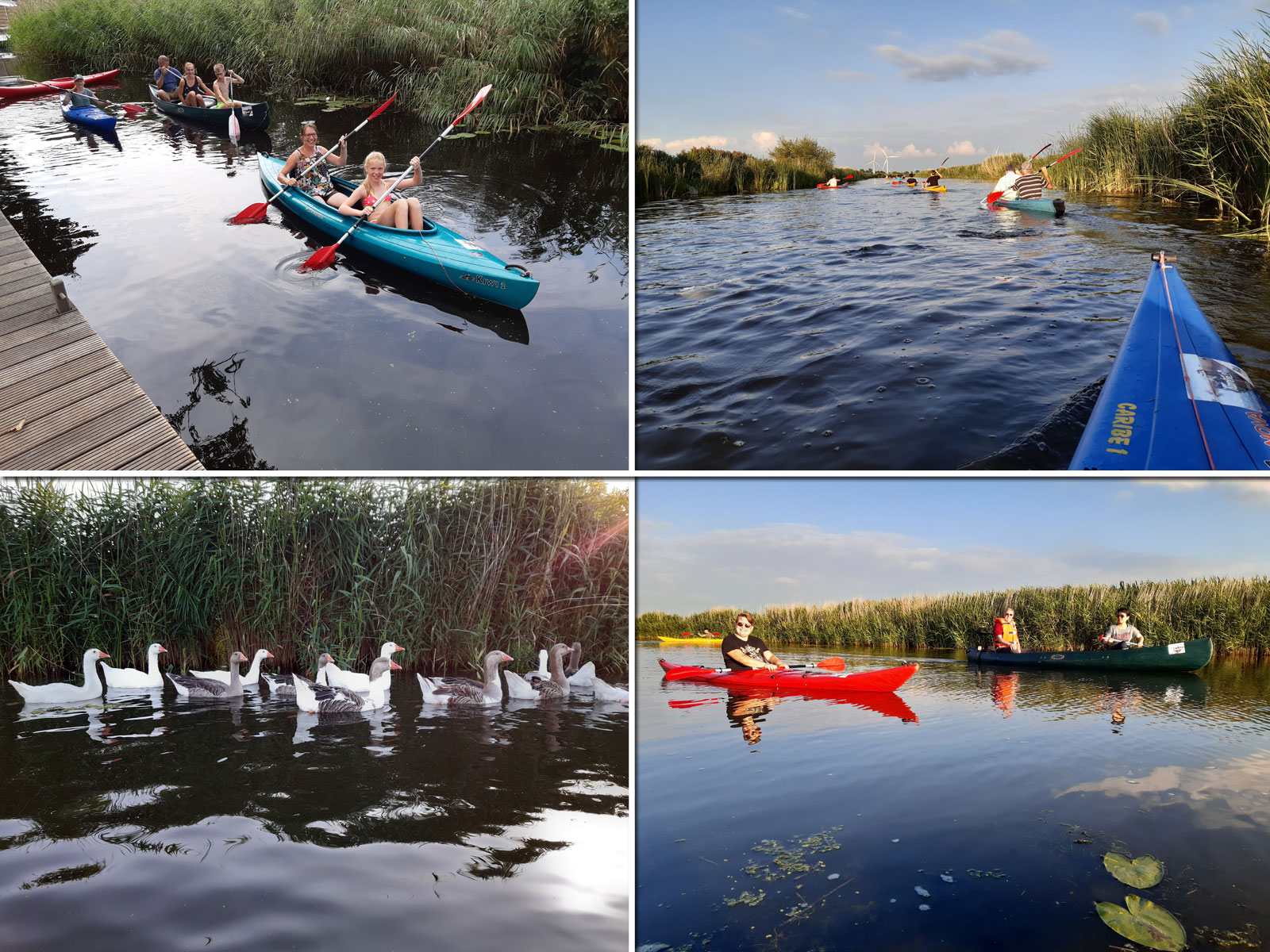 Kano huren in Friesland