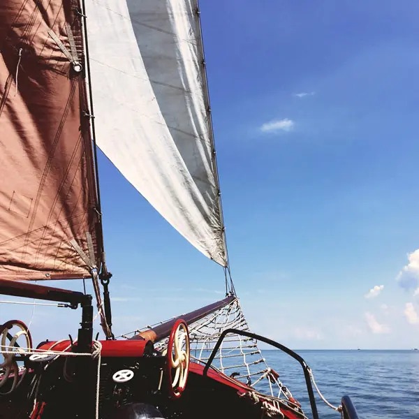 Personeelsuitje op het water