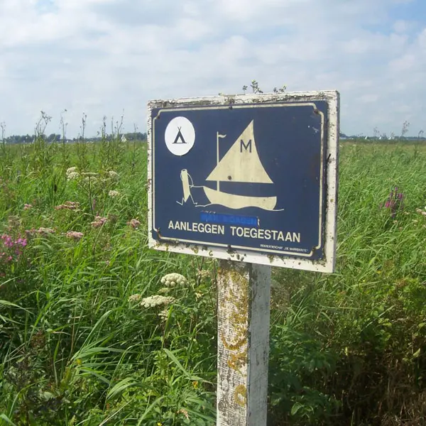 De Marrekrite aanlegplaatsen in de natuur
