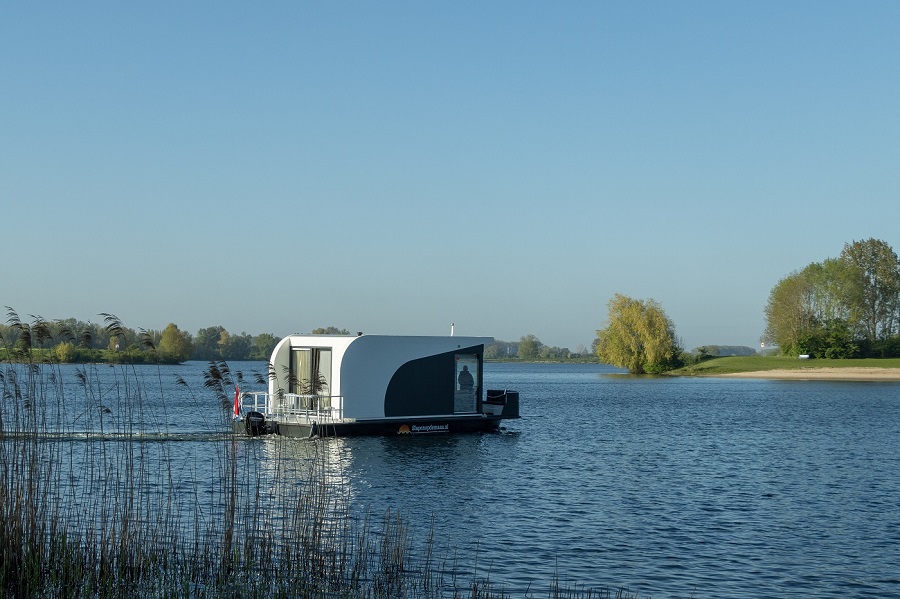 Slapen op de Maas
